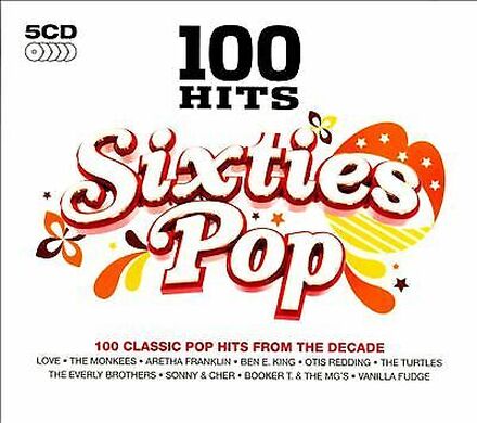Various Artists : 100 Hits: 60s Pop CD Box Set 5 discs (2010) Pre-Owned