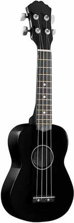 Maika'i U150 sopran ukulele, svart