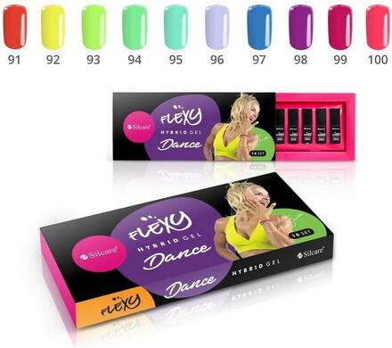 Flexy - Hybrid gel - 10 pack - Kollektion: Dance 91-100 - 4.5g