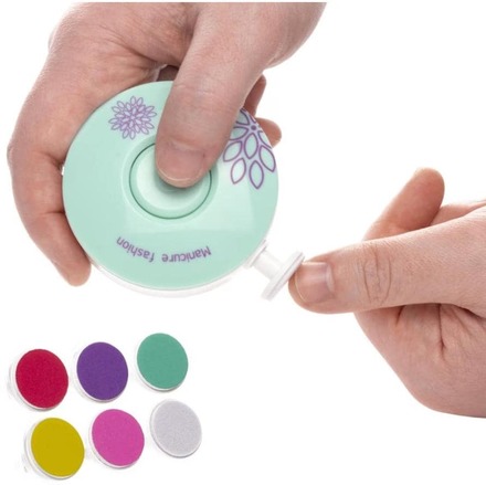 Elektrisk nagelfil för baby 3 i 1 nyfödd manikyrset tår naglar
