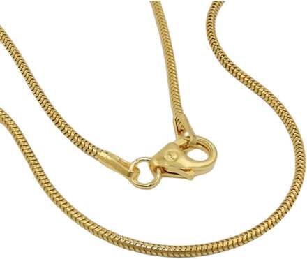 SNAKE CHAIN 50CM 1.2MM 14K GOLD