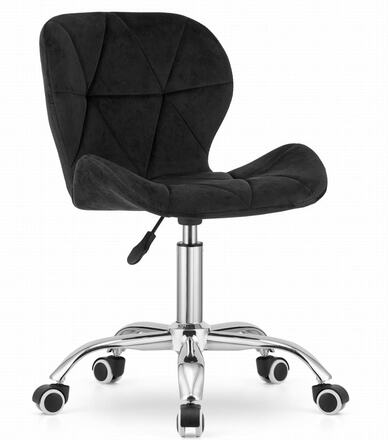 Kontorsstol AVOLA - ergonomisk - läder - svart