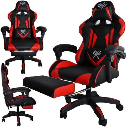 Gaming stol - svart och röd MALATEC