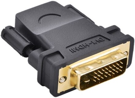 Adapter AV Ugreen HDMI - DVI-D czarny (20124)