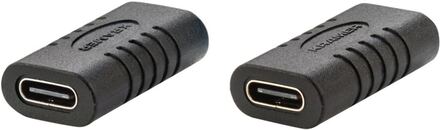 Kramer - USB-anslutning - 24 pin USB-C (hona) till 24 pin USB-C (hona) - USB 3.1
