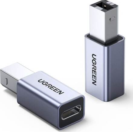 USB adapter Ugreen Ugreen adapter adapter USB Type C - USB Type B gray (US382)