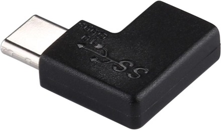 90 graders USB-C typ-C hane till hona adapter