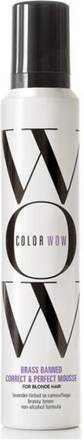 Color Wow Brass Banned Correct & Perfect Mousse For Blonde Hair 200ml