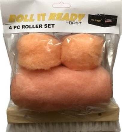 Roll it Ready Roller set- målarlåda - Set med rollers och borstar