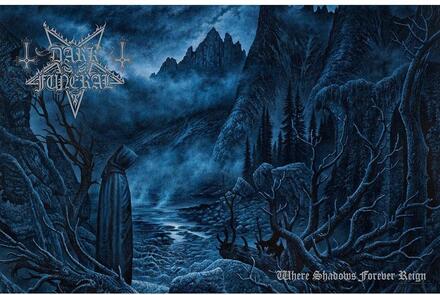 Dark Funeral Textile Poster: Where Shadows Forever Reign