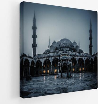 Premium Canvastavla - Moské i Istanbul (Arkitektur)