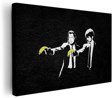 Premium Canvastavla - Banana Boys - Banksy (Street Art)