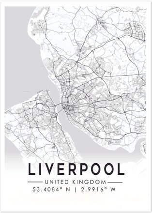 Liverpool Poster - 50X70 cm / 20X28?
