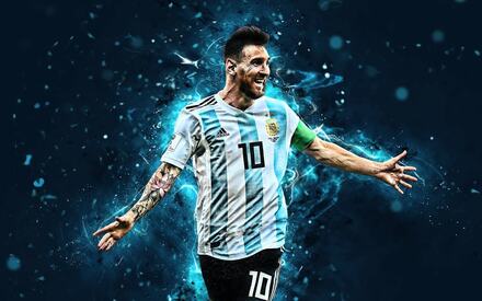 Lionel Messi Affisch för Väggen