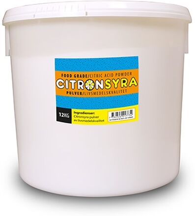 Citronsyra 12 kg hink