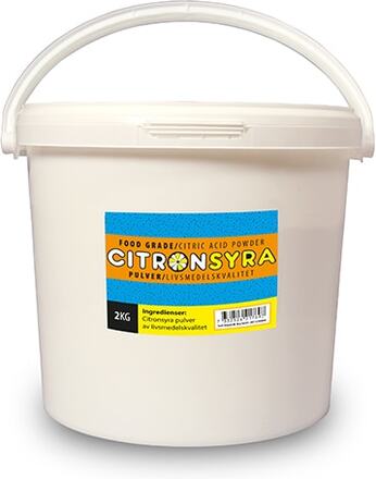 Citronsyra 2 kg hink