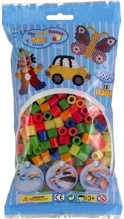 Hama Maxi Pärlor 500st Mix 51