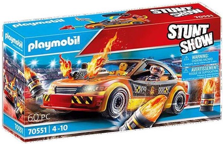 Playmobil 70551 Stuntshow Crashcar Flerfärgad