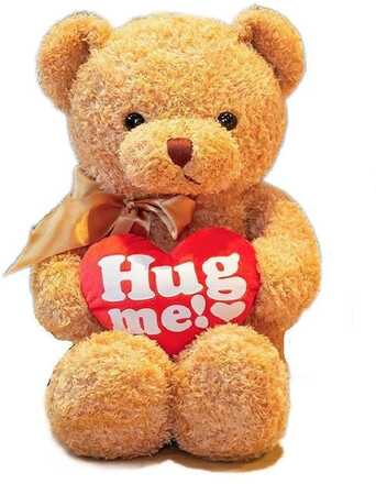Hug ME! Nallebjörn med Hjärta . 30cm Alla hjärtans dag