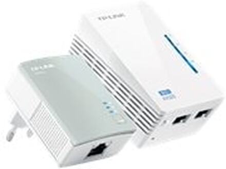 TP-Link TL-WPA4220 KIT 600 Mbit/s Nätverksansluten (Ethernet) Wi-Fi Vit 2 styck