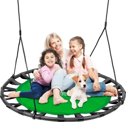 Neo-Sport Swing Nest Swing SWINGO XXL 120 cm grönt