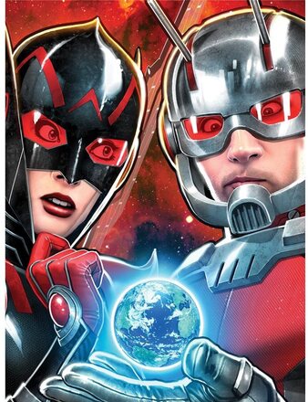 Ant-Man And The Wasp Small World inramad canvas print