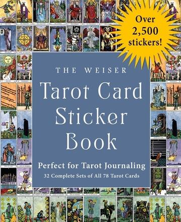 The Weiser Tarot Card Sticker Book 9781578638284