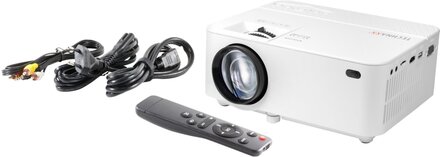 Technaxx Mini FullHD LED Beamer TX-113 - LCD-projektor - bärbar - 1800 lumen - 800 x 480 - 5:3