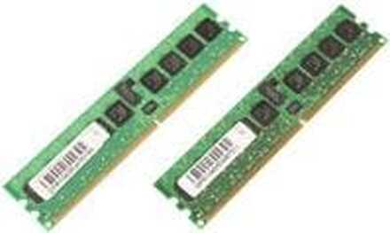 CoreParts MicroMemory - DDR2 - 2 GB: 2 x 1 GB - DIMM 240-PIN - 400 MHz / PC2-3200 - 1,8 V - registrerat - ECC - för Fujitsu PRIMERGY BX620 S2, RX200 S