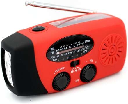 klockradio fm radio vevradio med solceller dynamoradio batteridriven