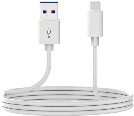 USB A till USB C Kabel DCU 30402065 Vit