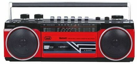 Bärbar Bluetoothradio Trevi RR 501 BT Röd