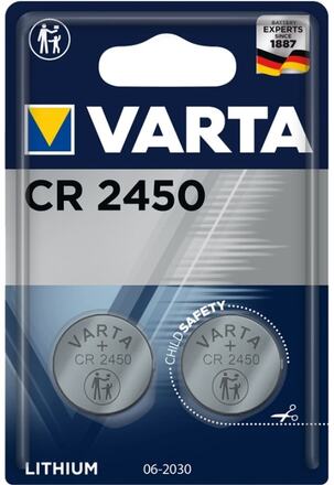 Varta CR2450 3V Lithium Knappcellsba