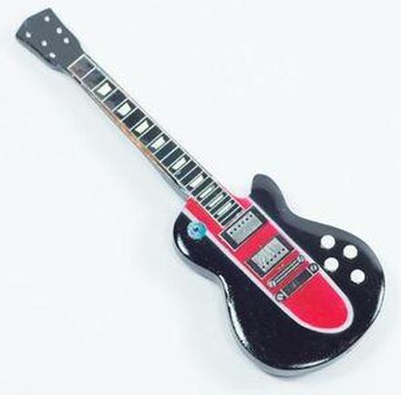 Magnet för kylskåp: Guns 'N Roses - Slash - Gibson Les Paul Corvette