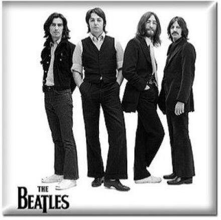 The Beatles Fridge Magnet: White Album Iconic Image