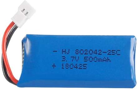 Hubsan 1 delar uppladdningsbara 3.7v, 500mAh för Rc Drone X4 H107L H107C H107D Tillbehör till Fjärrstyrda Leksaker Lipo batterier