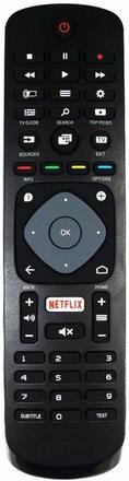 Universal Philips smart TV-fjärrkontroll med Netflix-ersättning