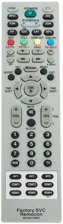 Universal Fjärrkontroll för TV - Modell MKJ39170828