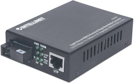 Intellinet - SFP (Mini-GBIC) transceivermodul - Gigabit Ethernet - 1000Base-LX - LC enkelläge - upp till 20 km - 1310 (TX) / 1550 (RX) nm (545068)