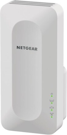 NETGEAR AX1800 4-Stream WiFi 6 Mesh Extender (EAX15) Nätverksrepeater Vit 10, 100, 1000 Mbit/s
