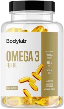 BodyLab Omega 3 Fish Oil (120 st)