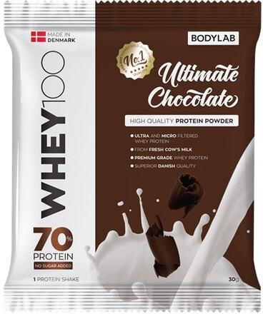 BodyLab Sample Whey 100 Ultimate Chocolate (1 x 30 gram)