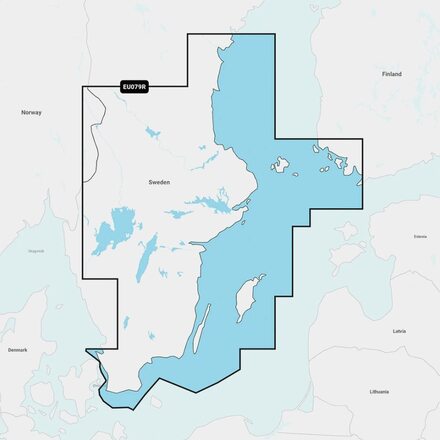 Elektroniskt sjökort Navionics Nav+ EU079R - Ostkusten