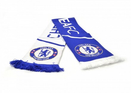 Chelsea FC Unisex Vertigo Jacquard stickad halsduk