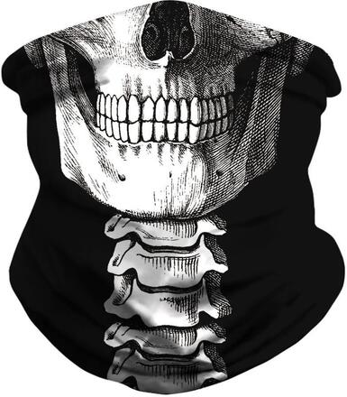 Skull Bandana - Snygg Multifunktionell Scarf