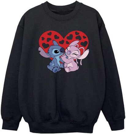 Disney Lilo & Stitch Hjärtan-tröja för flickor