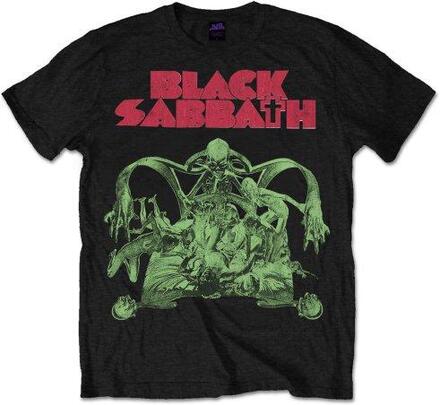 Black Sabbath Unisex T-Shirt: Sabbath Cut-out (Large)