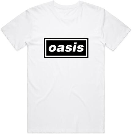 Oasis Unisex T-Shirt: Decca Logo (Medium)