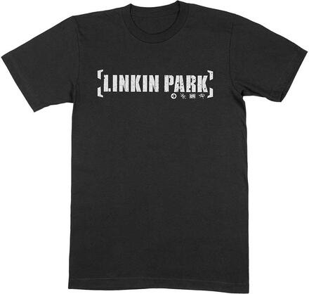 Linkin Park Unisex T-Shirt: Bracket Logo (Medium)