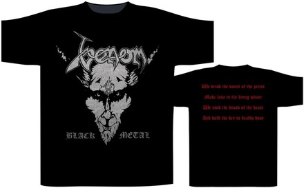 VENOM - BLACK METAL T-SHIRT (X-LARGE)